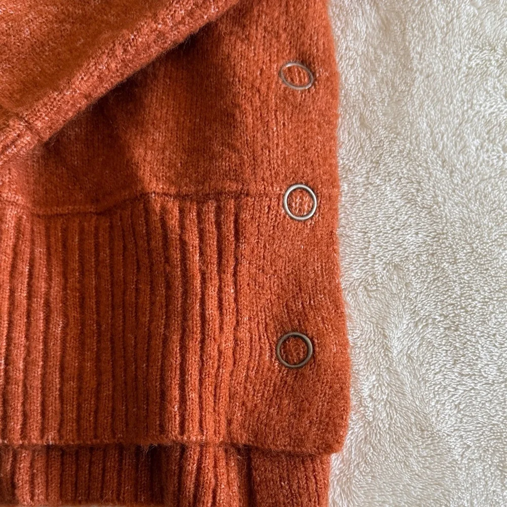 yarn&sea Rust Women's Crew Neck Sweater / XL